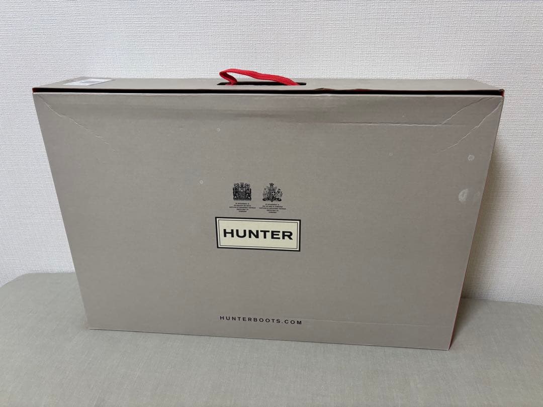 ★新品★HUNTERリファインドスリムフィット コントラストトールブーツ25cm