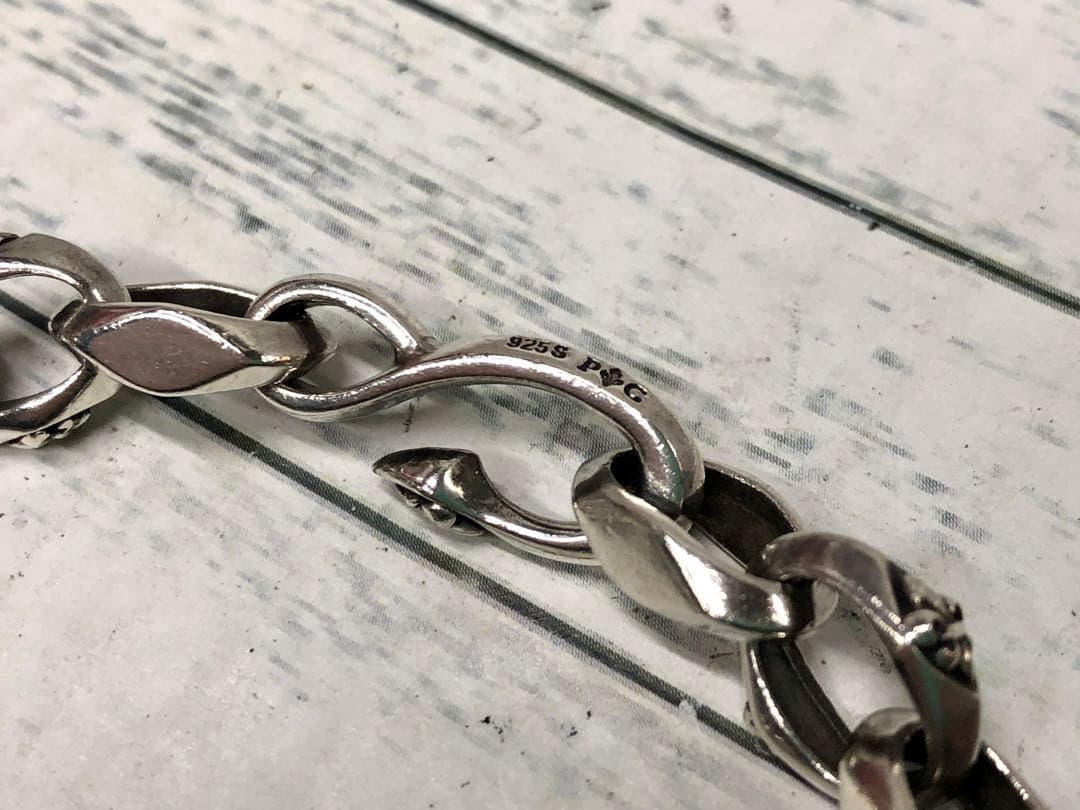 PATRICK COX パトリックコックス シルバーチェーン ブレスレット