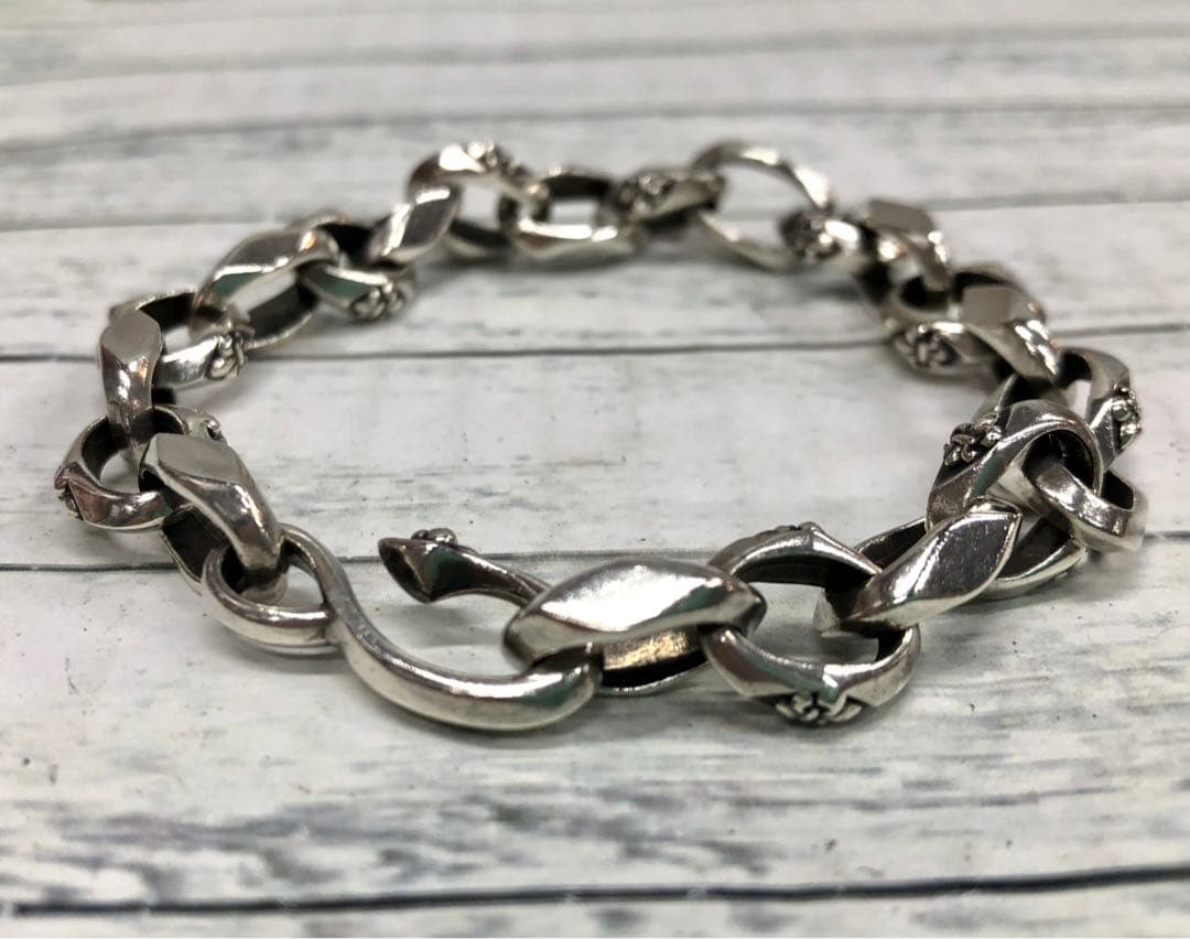 PATRICK COX パトリックコックス シルバーチェーン ブレスレット