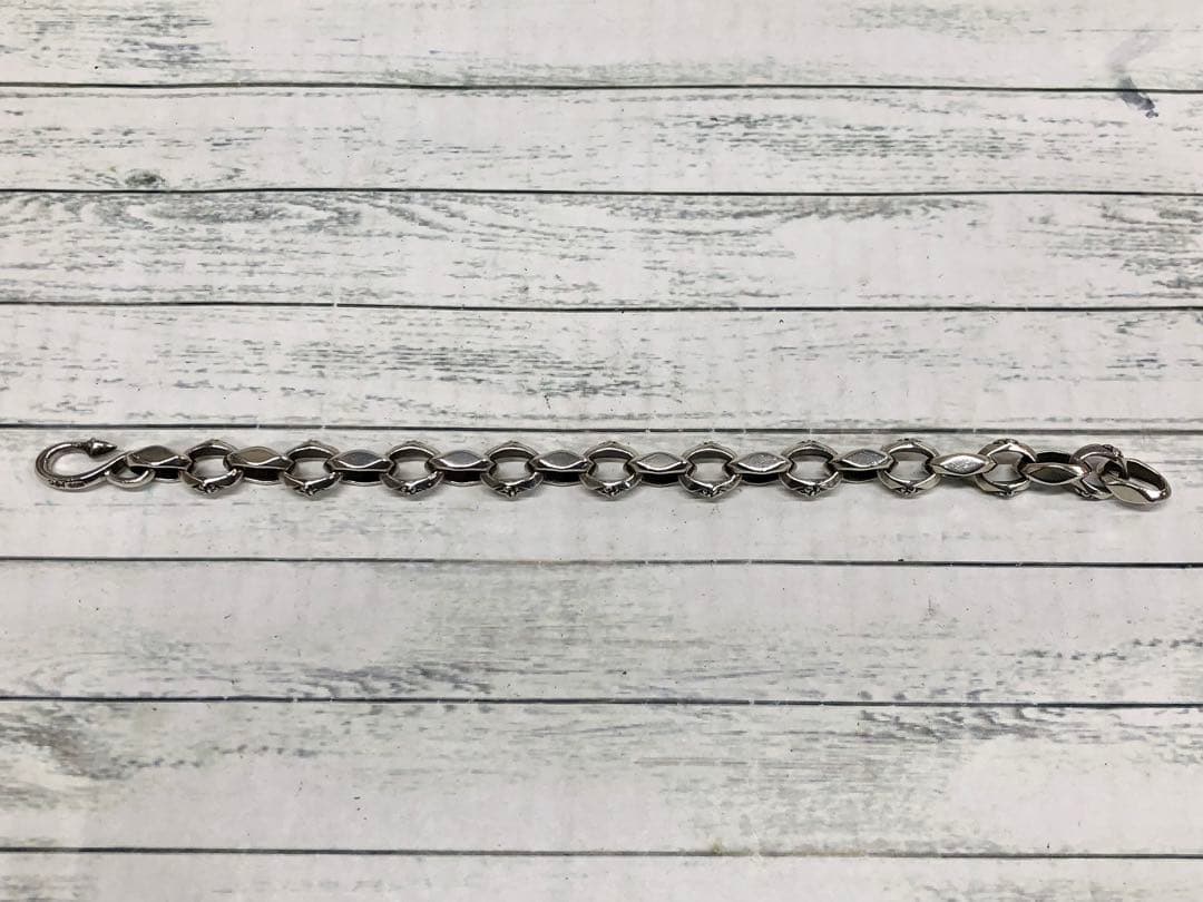 PATRICK COX パトリックコックス シルバーチェーン ブレスレット