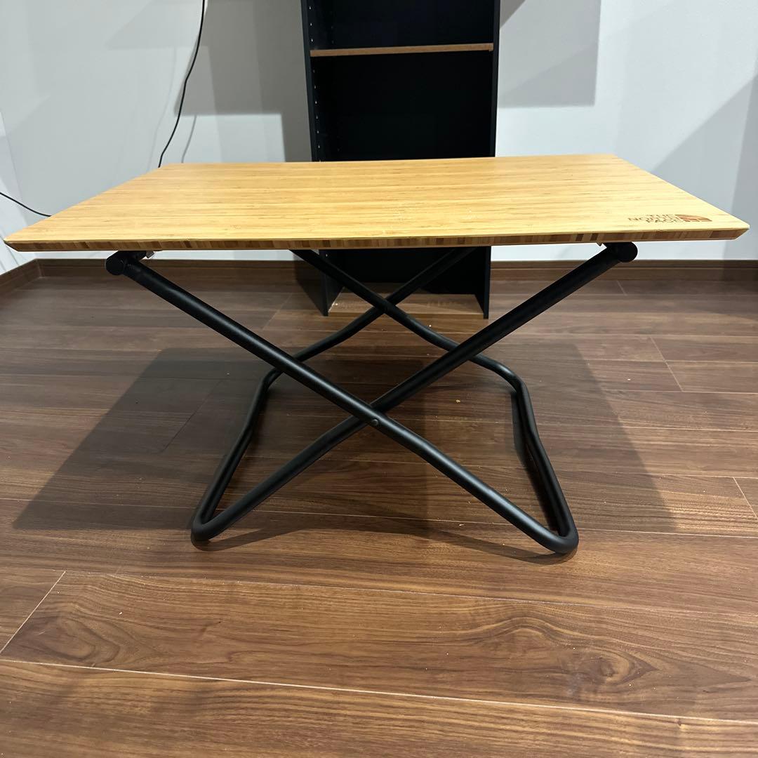 THE NORTH FACE 竹製折りたたみテーブル