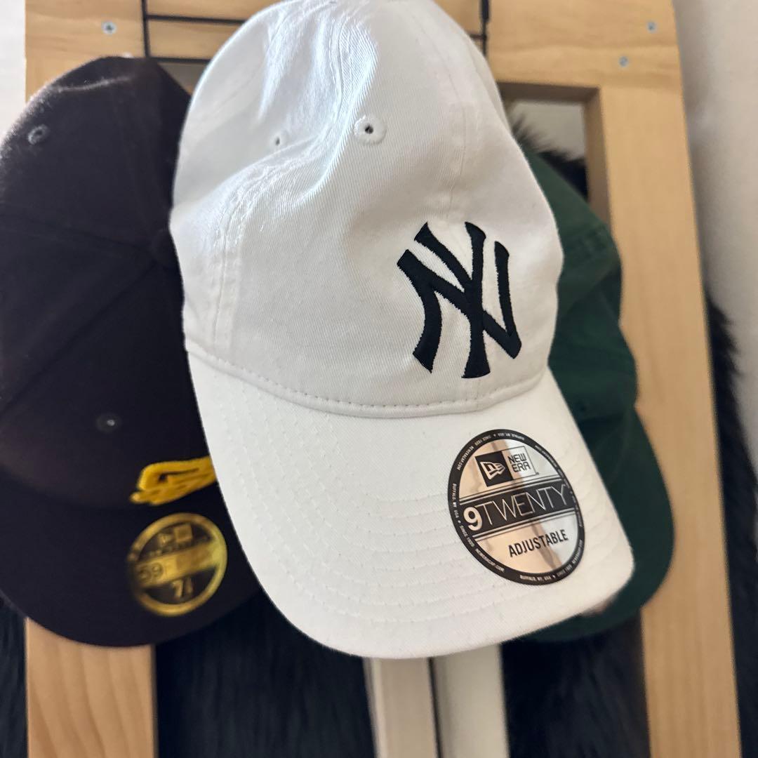 ニューヨーク・ヤンキース 9TWENTY ホワイト、緑、茶色