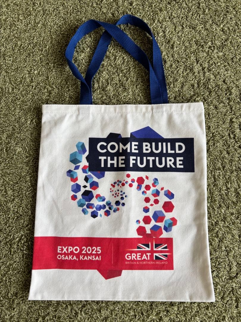 EXPO2025☆大阪・関西万博☆英国パビリオン限定トートバッグ☆イギリス