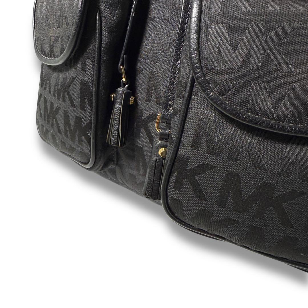 《生産終了》マイケルコース リュック バックパック キャンバス レザー フラップ