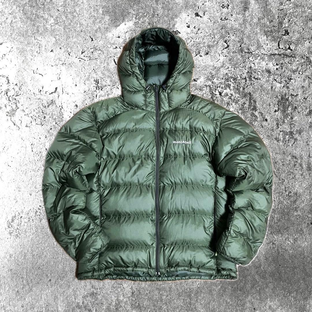 mont-bell モンベル ライトアルパイン ダウンパーカ オリーブ グリーン