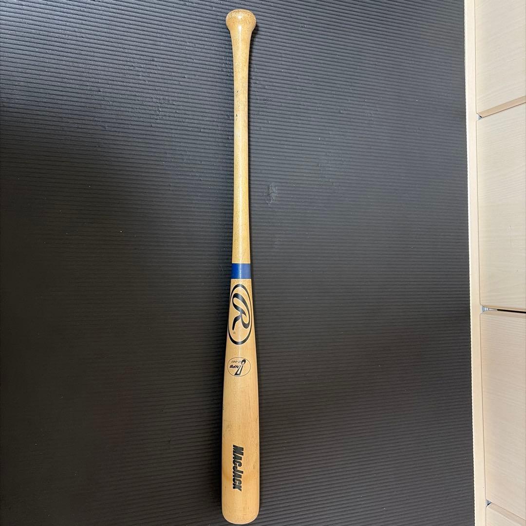 元中日ドラゴンズ工藤隆人選手　 【未使用に近い】ローリングス硬式木製バット