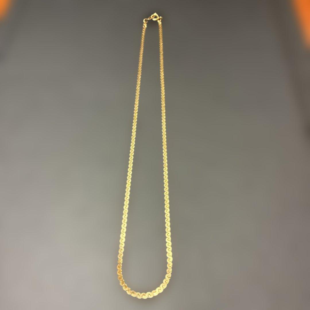 K18GP 刻印あり ゴールド レディース ネックレス 遺品整理 - メルカリ