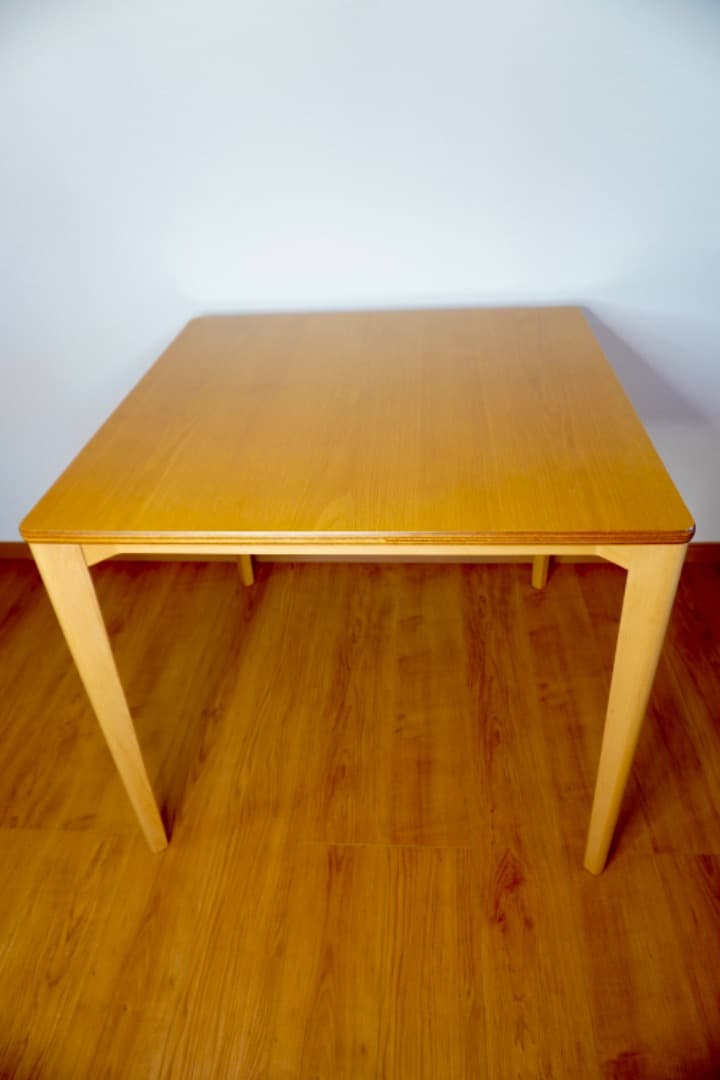 天童木工 水之江忠臣 3点セット ダイニングテーブル + チェア 2脚