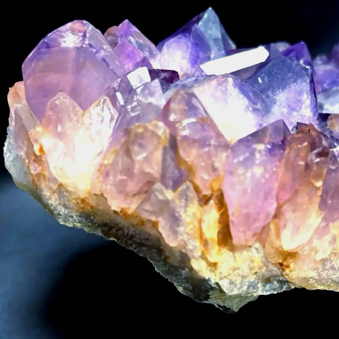 大粒！ アメジストクラスター　天然石　原石　3.6kg 貴重