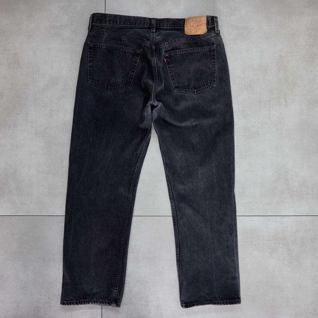 濃黒 色残り 90s アメリカ製 Levi's 501 W38 L30 0660