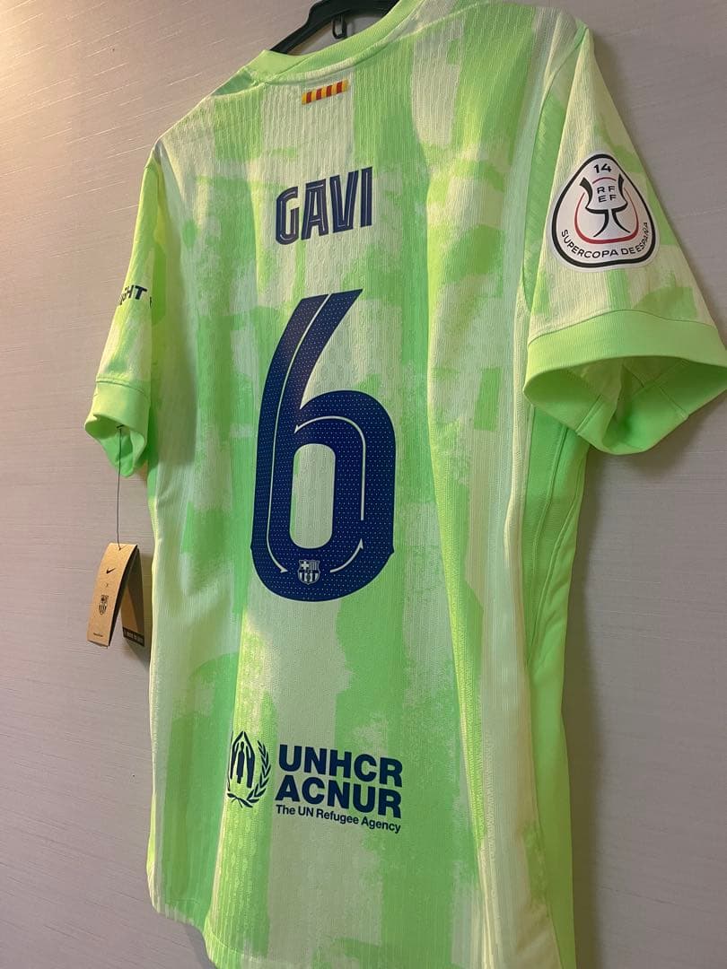 ガビ オーセンティックユニフォーム スーペルコパ 24-25 バルセロナ