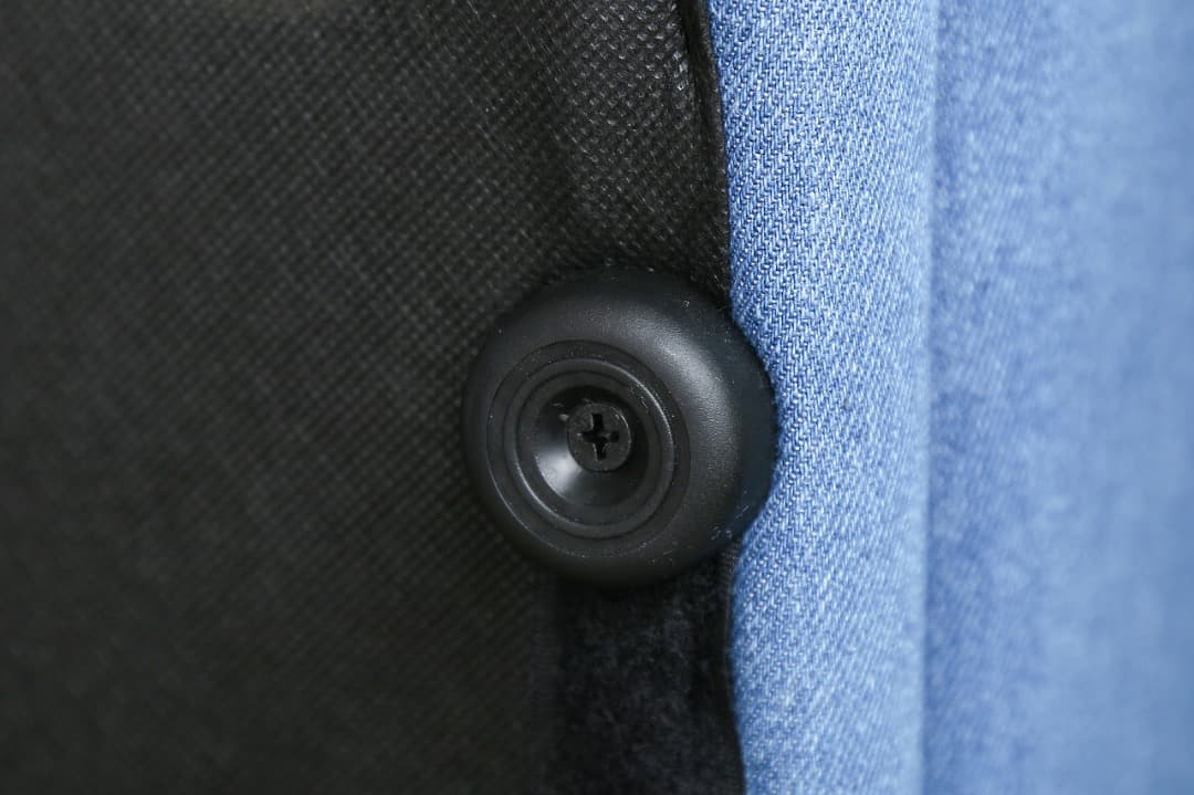 【送料無料】リクライニング式ソファベッド ソファ 3人掛け 3人用 ブルー 布