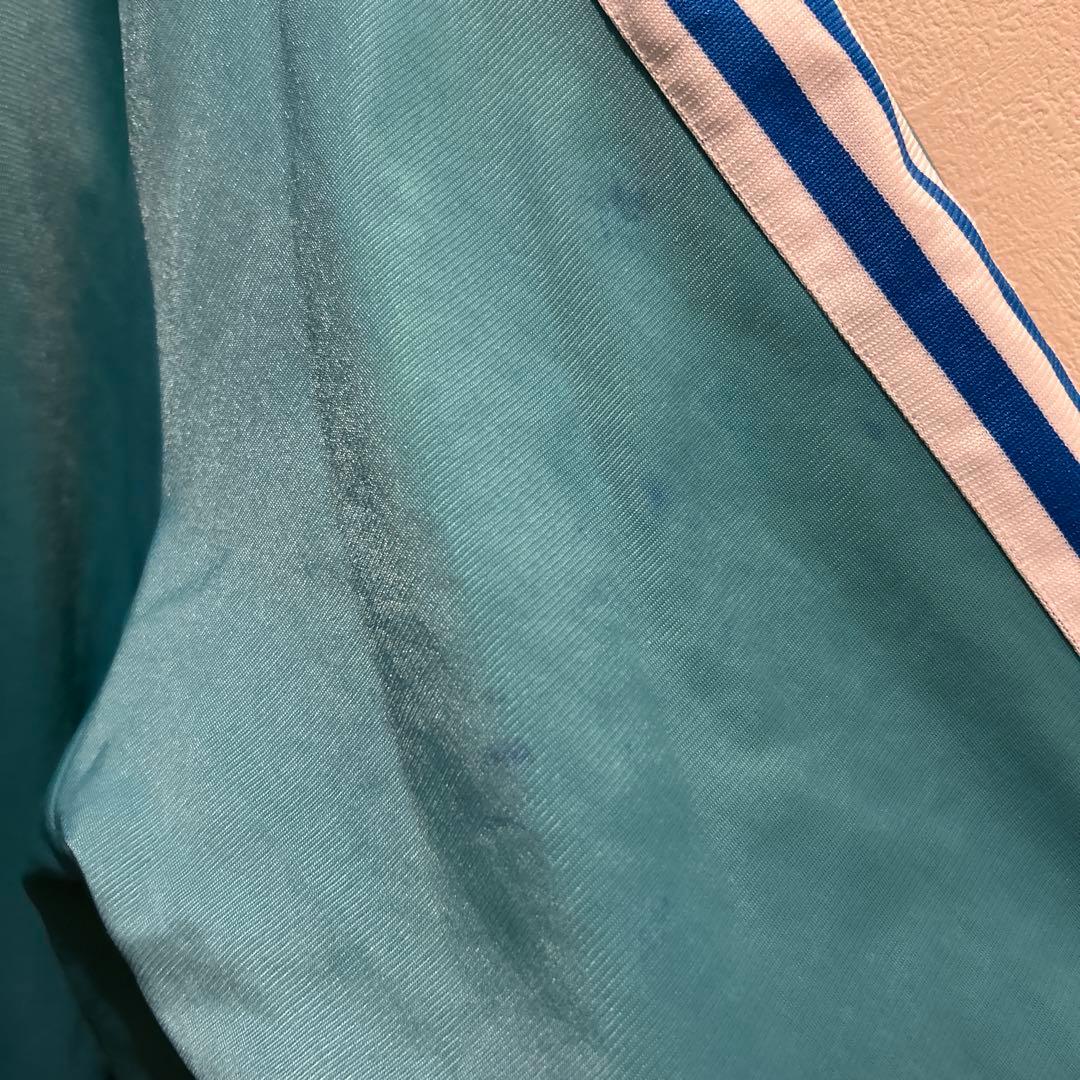 adidas アディダス　00s 人気カラー　刺繍ロゴ　ビッグサイズジャージ古着