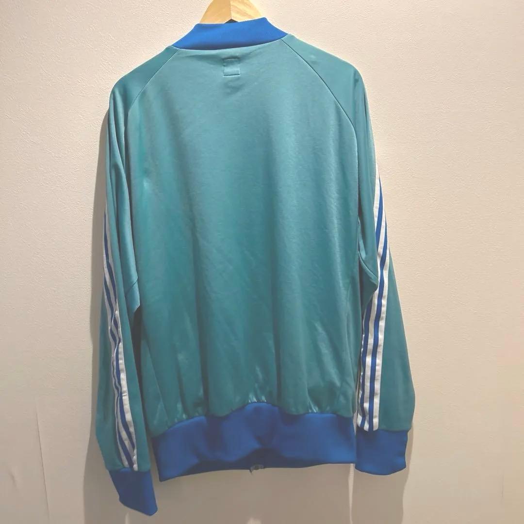 adidas アディダス　00s 人気カラー　刺繍ロゴ　ビッグサイズジャージ古着