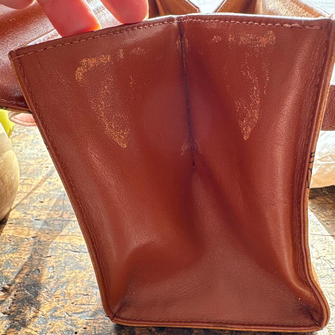 《MCM 》ビンテージ　ミニケリー　2ウェイバッグ