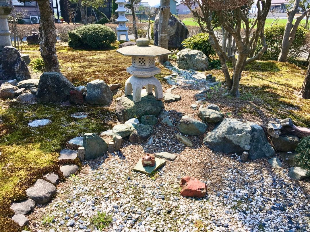 日本庭園 自然石 庭石セット 数個【石川県引き取り限定】