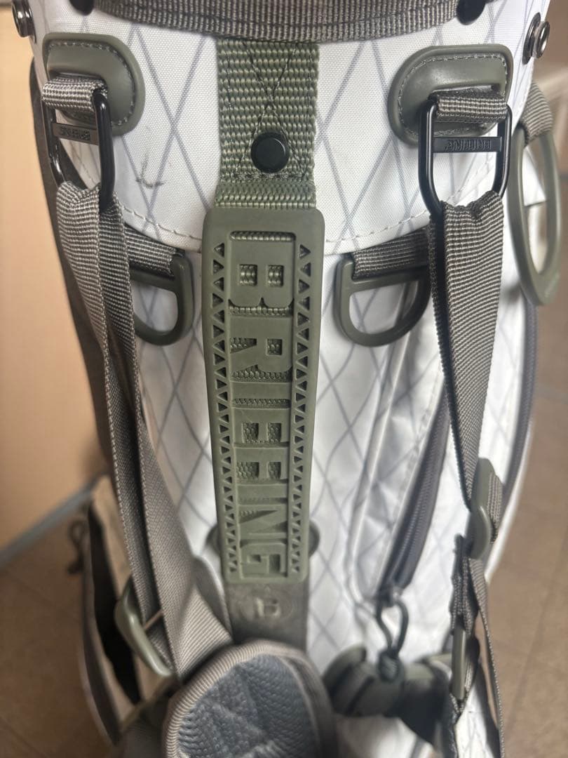 ブリーフィング　キャディバッグ ウルフグレー CR-4 XP WOLF