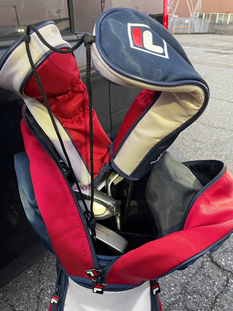 値下げ　FILA ゴルフセット