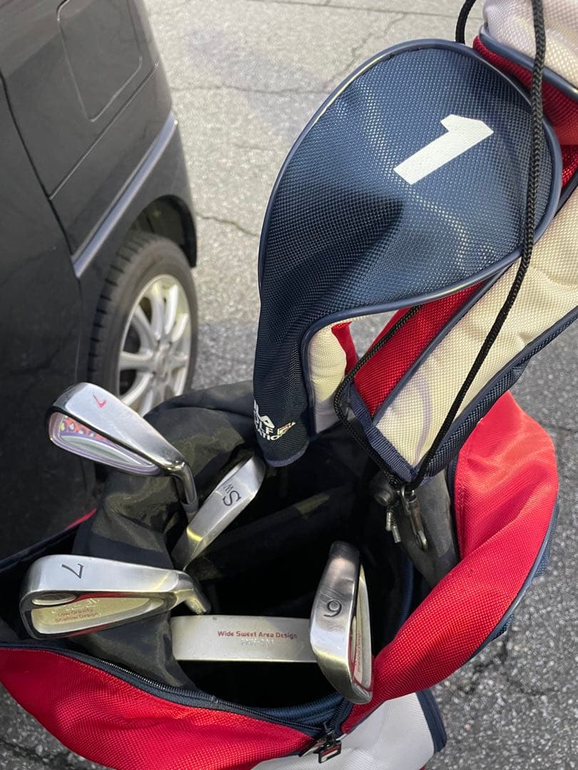 値下げ　FILA ゴルフセット