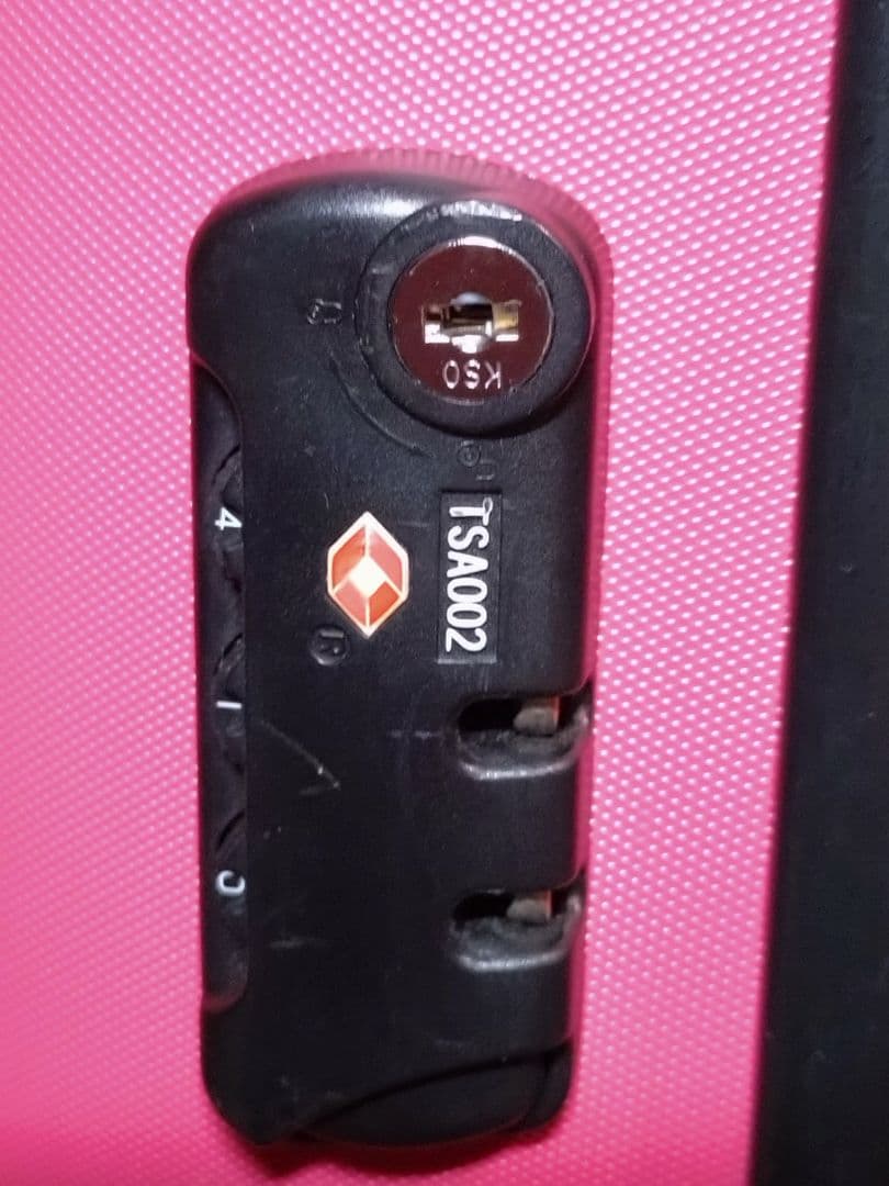 MARY QUANT ピンク ハードキャリーケース