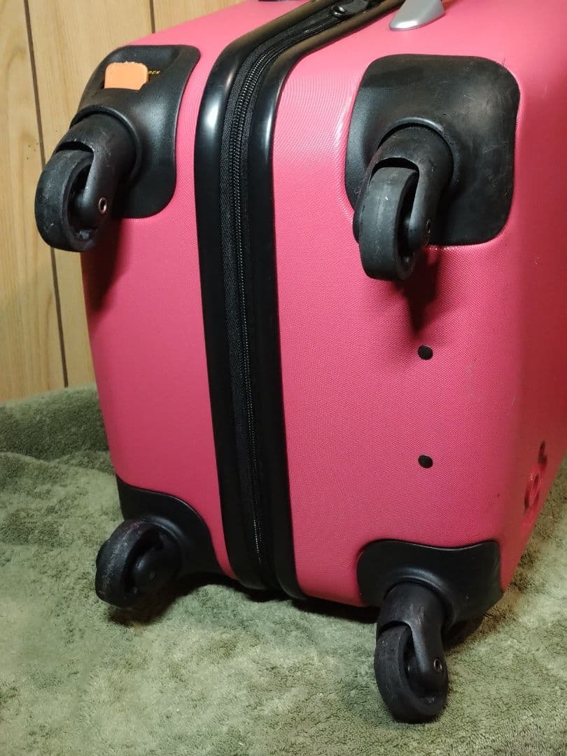 MARY QUANT ピンク ハードキャリーケース