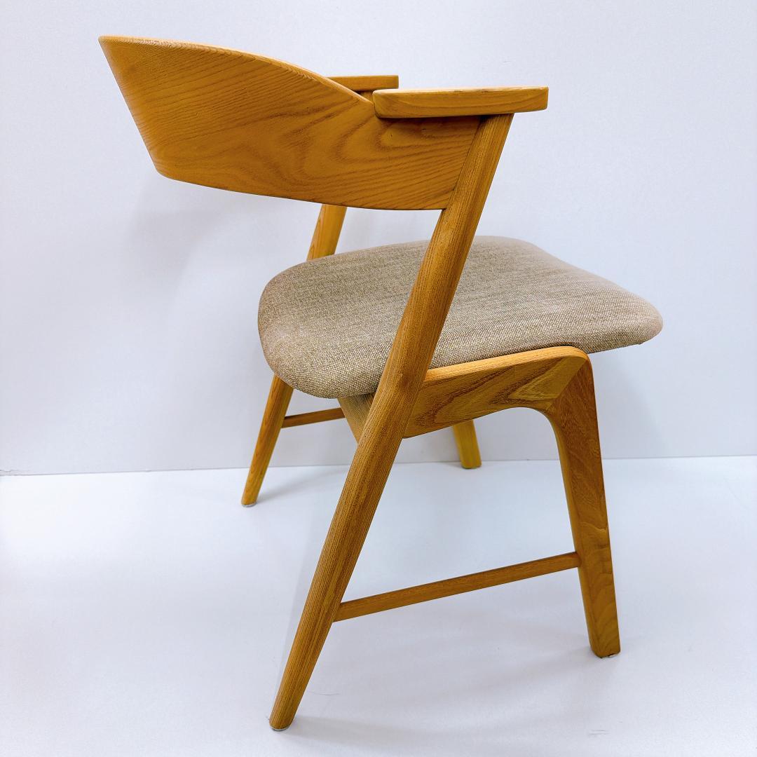 【美品】モモナチュラル LAME CHAIR ダイニングチェア