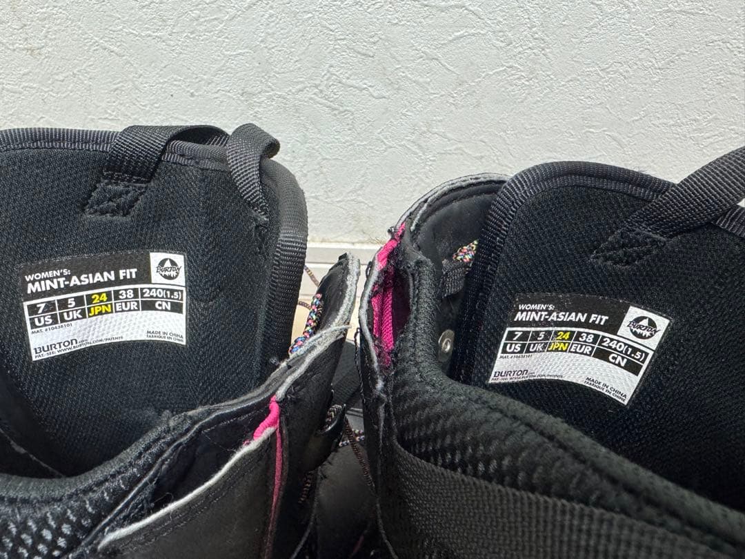 スノーボードブーツ Burton(バートン)ブラック/ピンク