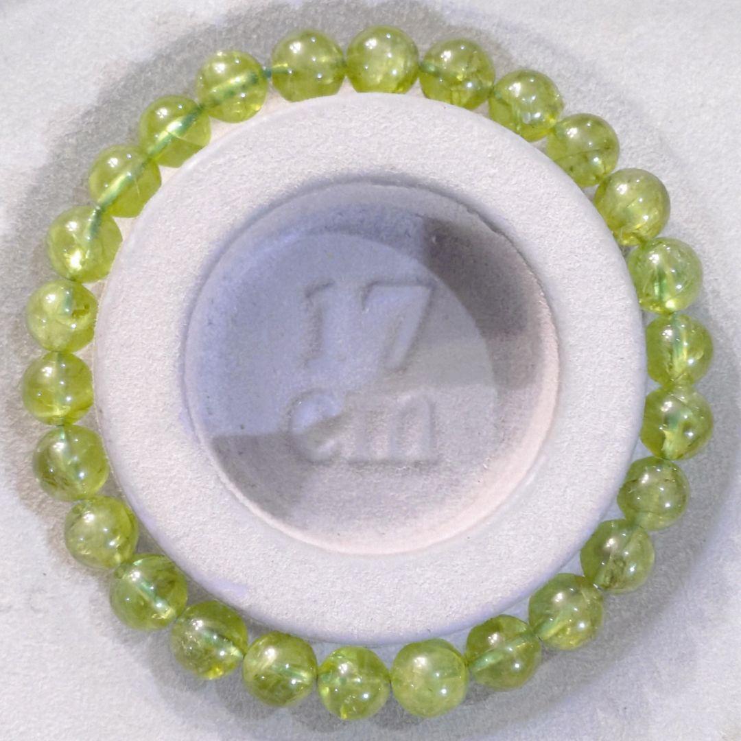 ☆(dima おまとめ歓迎様専用！)クリアペリドット 7.5ミリ珠