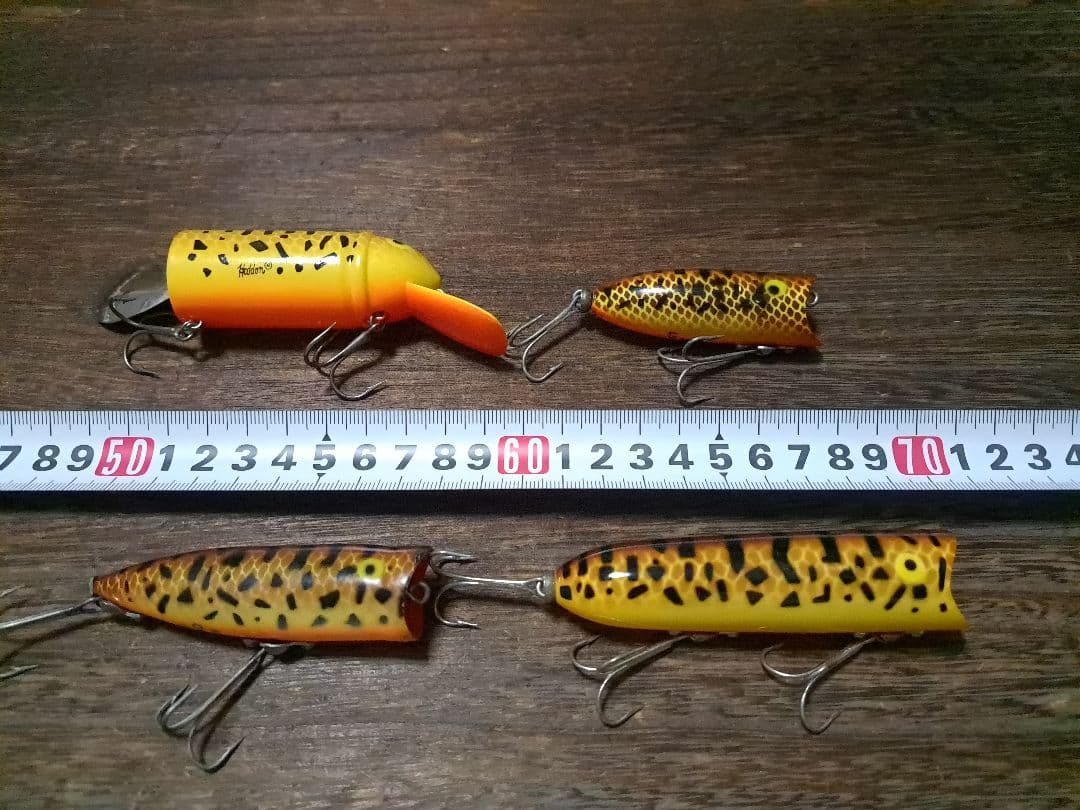 ヘドン BRS 茶スイカ ラッキー チャガー バド 4個セット - メルカリ