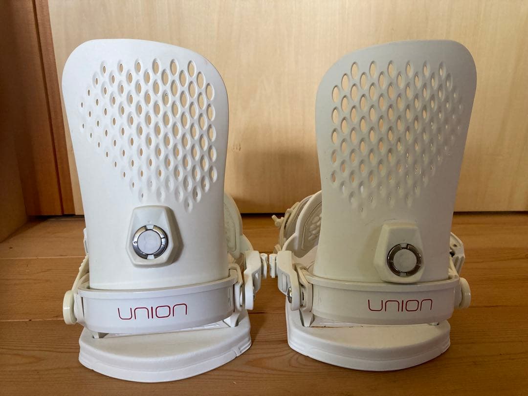 UNION LEGACY ホワイト スノーボードビンディング Mサイズ