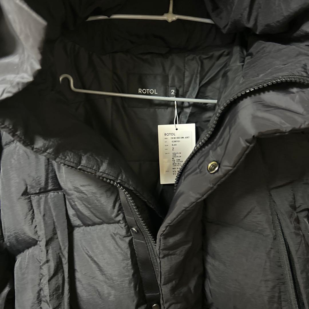 ROTOL（ロトル）サイズ２　ESKIMO HOOD DOWN JACKET