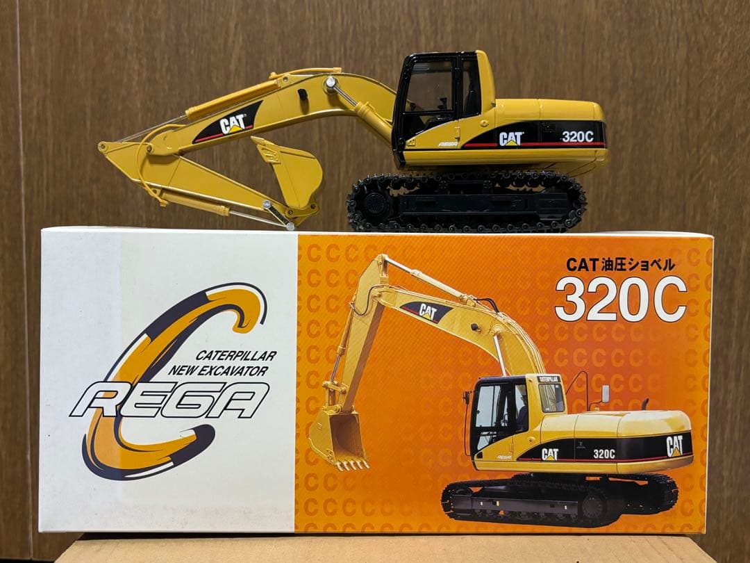 CAT 320C 1/40 新キャタピラー三菱 REGA 重機 油圧ショベル - メルカリ