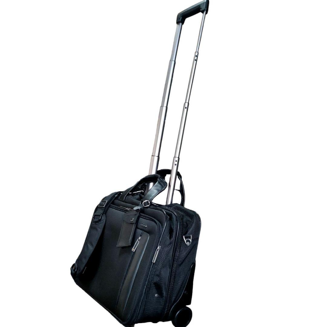 美品 ACE エース 3WAY 2輪 キャリーケース ショルダー 2層 機内持込