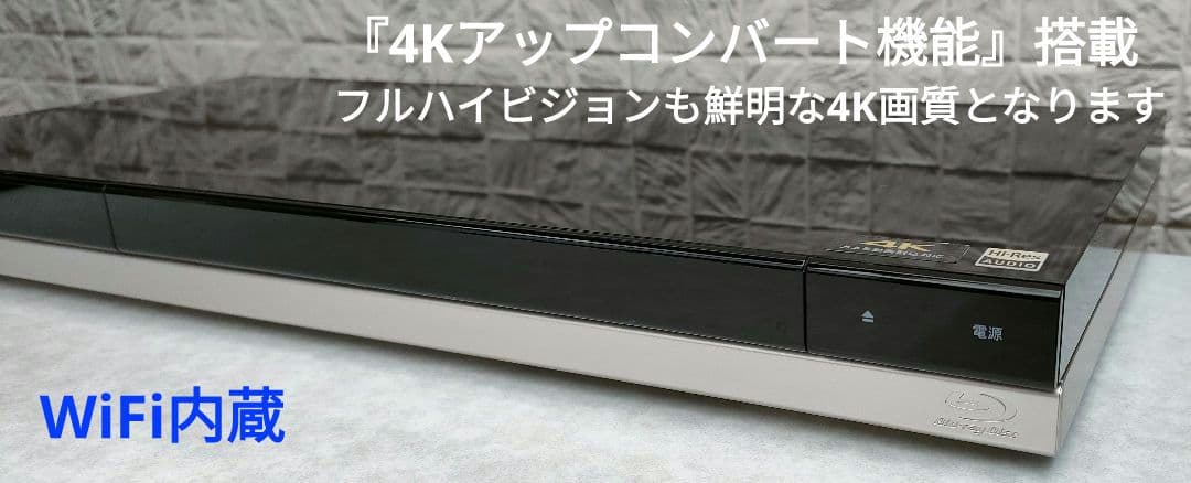 wackwack品　SONY BDZ-ZW550 2TB仕様