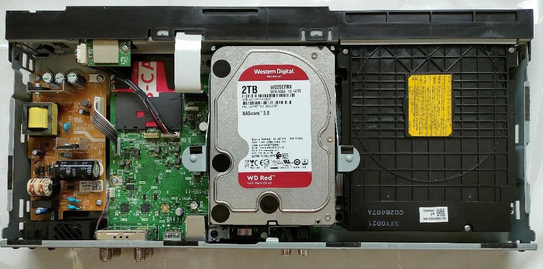 wackwack品　SONY BDZ-ZW550 2TB仕様