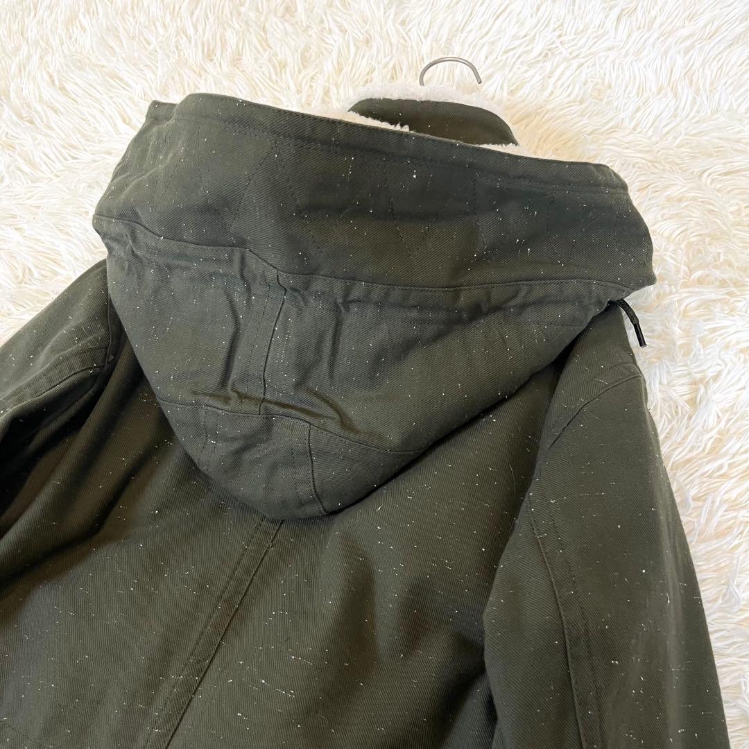 極美品✨ デンハム ボアライナー付 マウンテンパーカー モッズコート