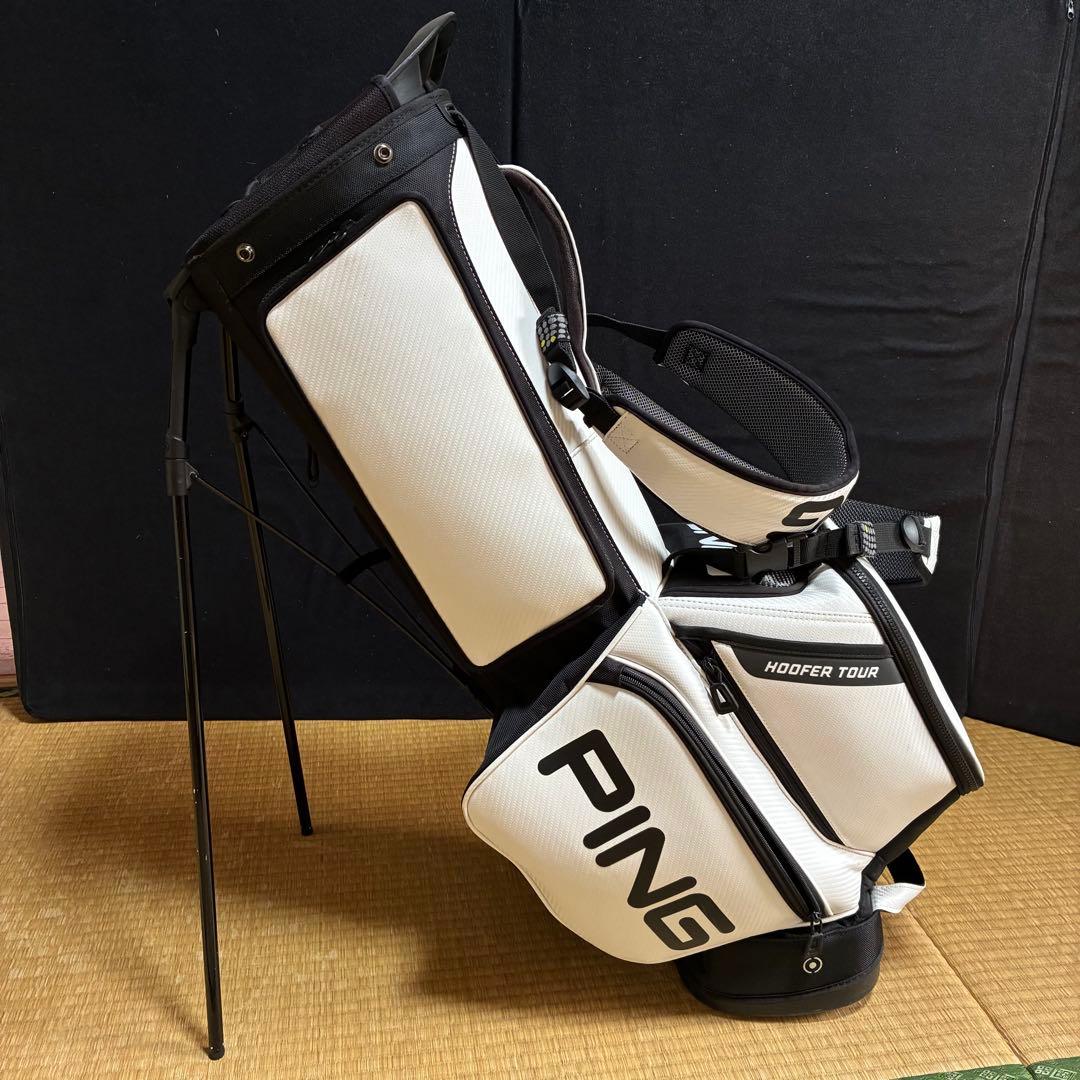 PING HOOPER TOUR キャディバッグ ホワイト お値引き可能
