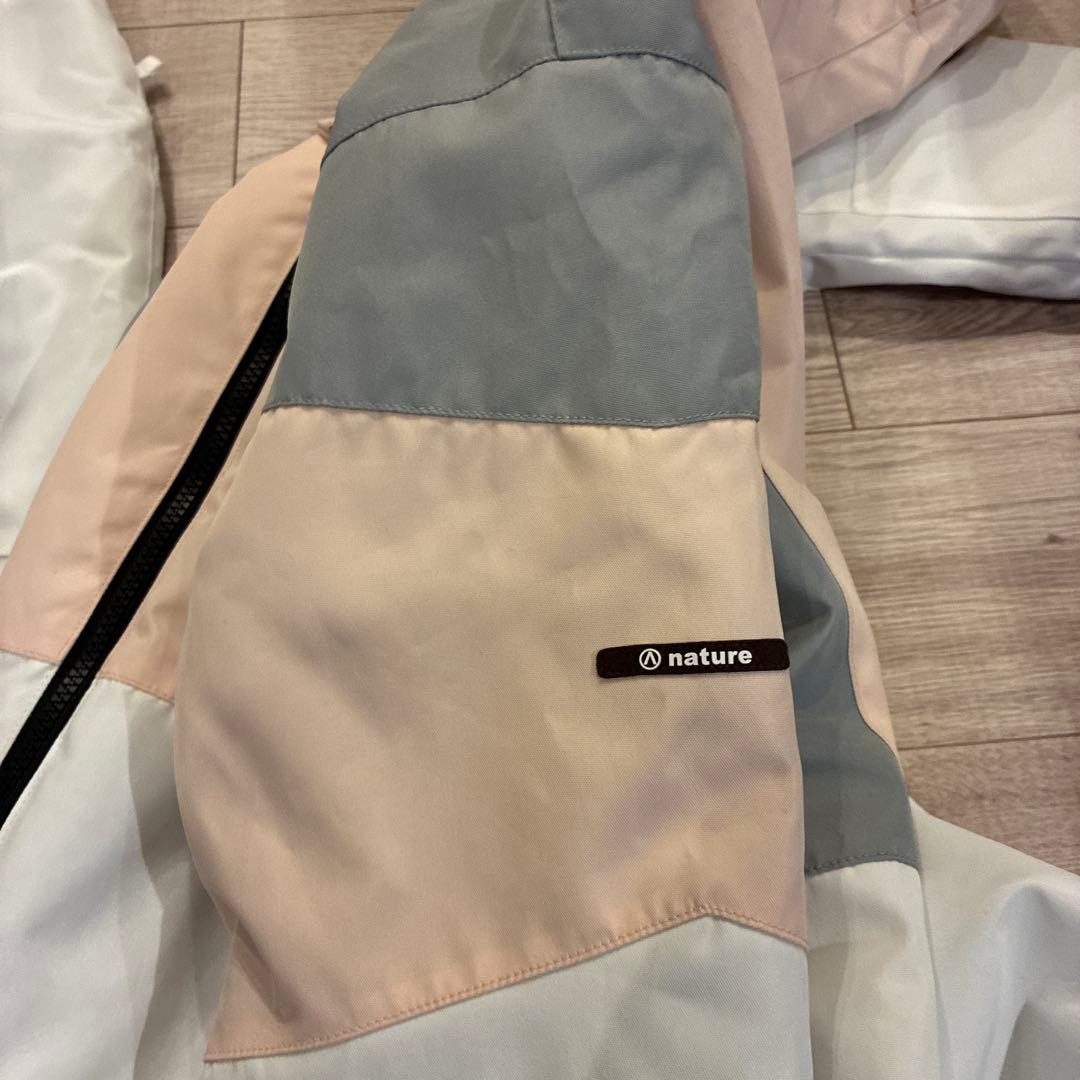 未使用 エアボーン ARBN スキーウェア スノボードウェア 上下セット L