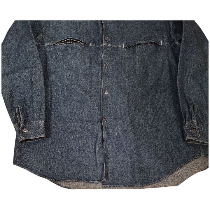 コムデギャルソンオム デニムシャツ XL相当 田中オム期 良フェード