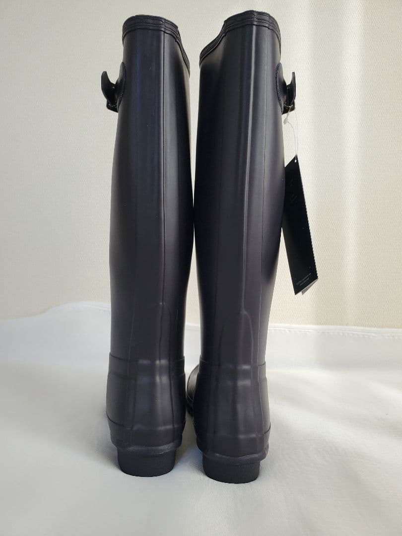 ハンター HUNTER パープル 長靴 タグ付 オリジナルトール HUNTER