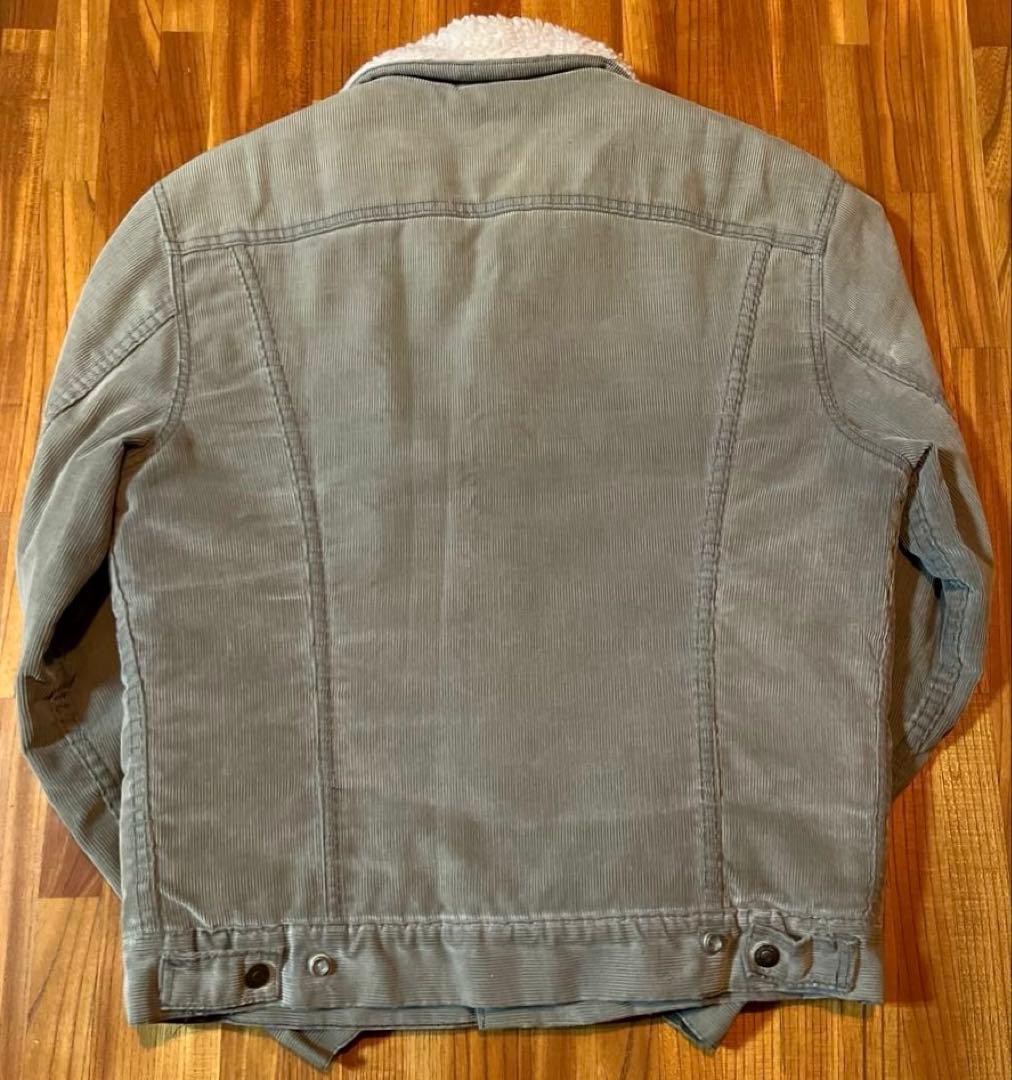リーバイス 70s 80s グレー ボア ヴィンテージ デニム ジャケット 38