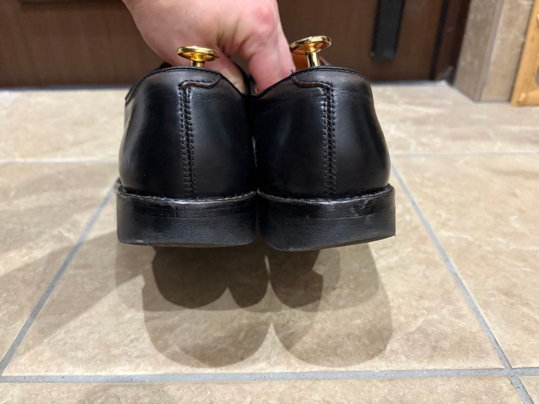 WHEEL ROBE ヘビーステッチングモックトゥ 8D ブラック