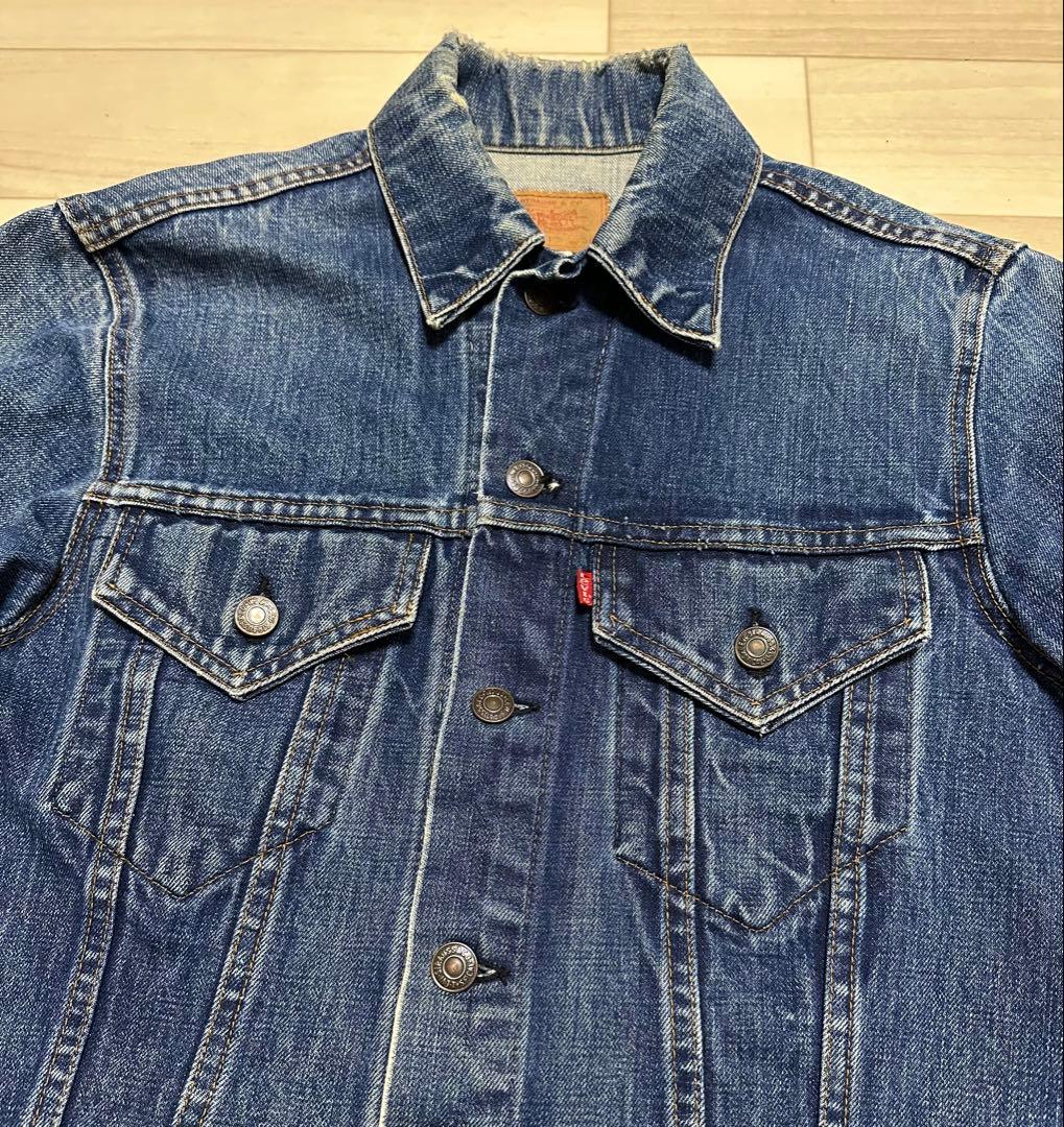 70s Levi's 70505 e 布ケアタグ ヴィンテージ