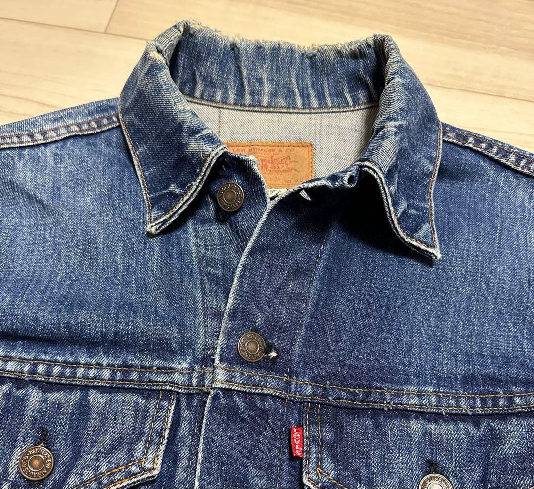 70s Levi's 70505 e 布ケアタグ ヴィンテージ