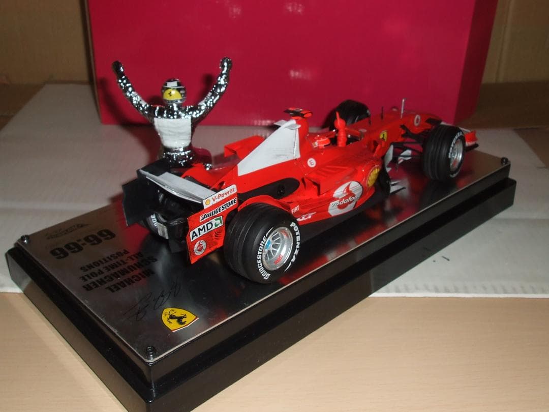 難 フェラーリ F1 248 シューマッハ サンマリノGP 特別限定品 1／18