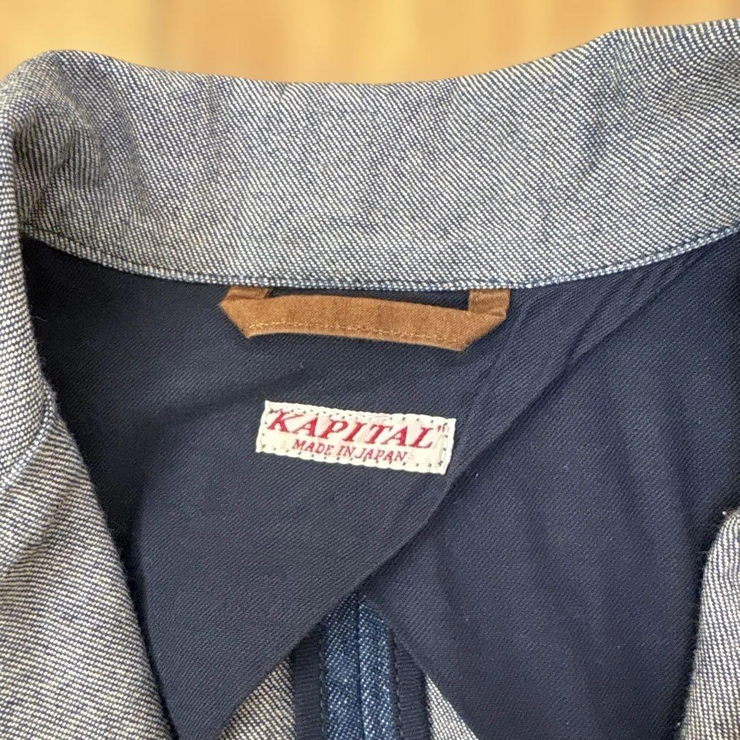 KAPITAL デニムダブルブレストジャケット