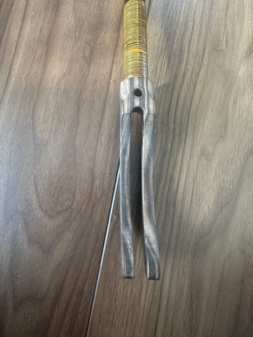 竹製ヘラブナ竿置き 収納ケース付き 雅舟