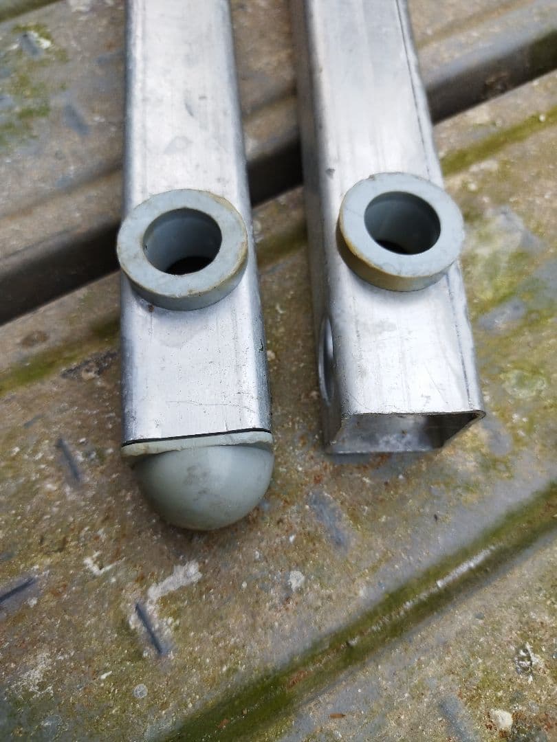 (4280)US・アルミフレームフォールディングコット米軍放出品　ユーズド