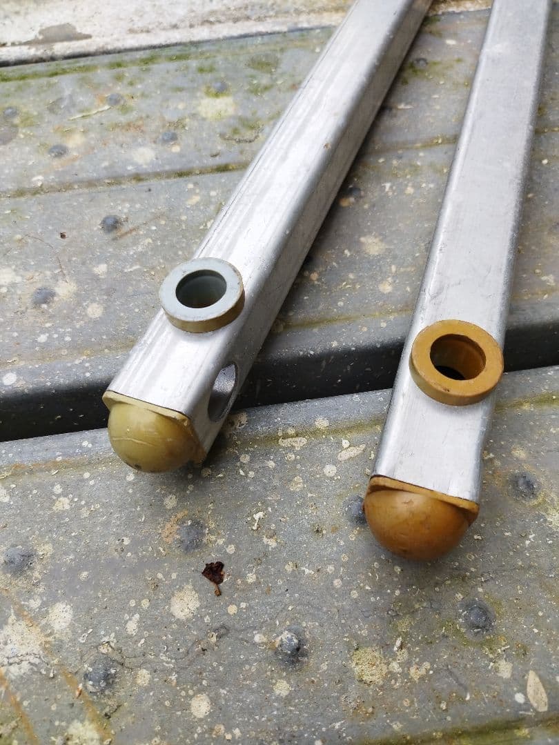 (4280)US・アルミフレームフォールディングコット米軍放出品　ユーズド