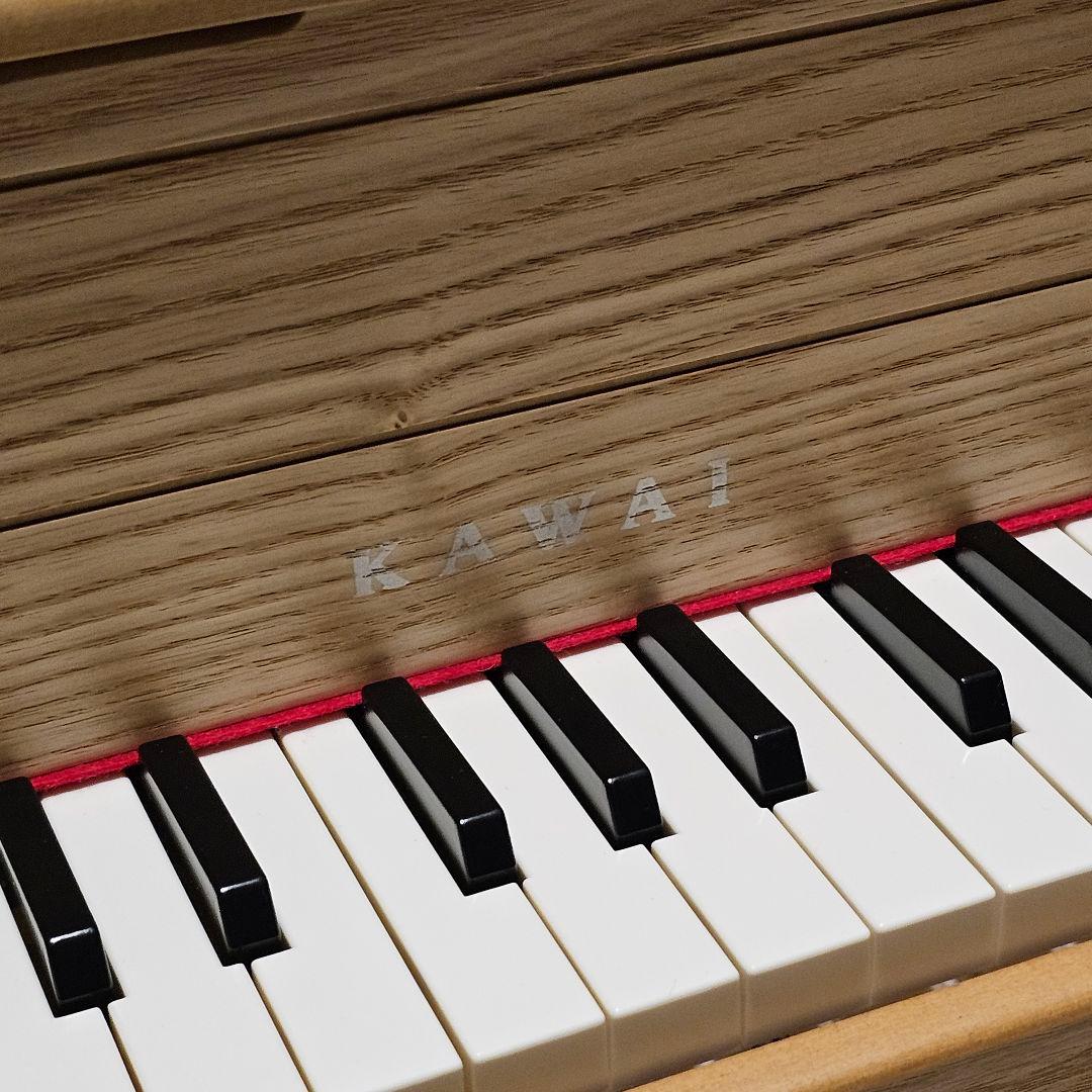 KAWAI アップライトピアノ　ミニ　ナチュラル 1154